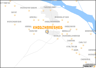 map of Khodzhameshed