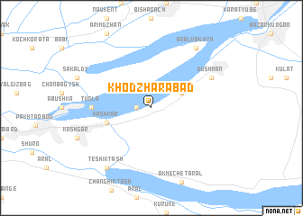 map of Khodzharabad