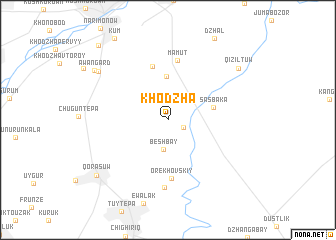 map of Khodzha
