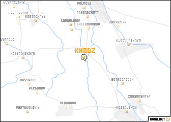 map of Khodz\