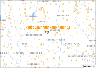 map of Khogli Dargāhi Shāhwāli