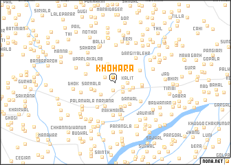 map of Khohāra