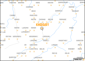 map of Khối Ðầy