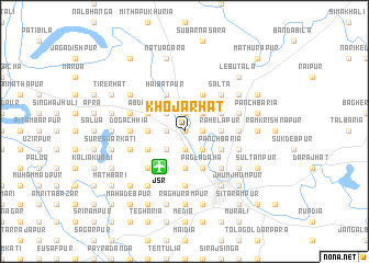 map of Khojārhāt