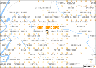 map of Khojārpāra