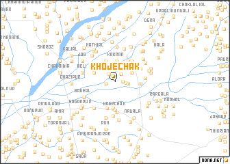 map of Khoje Chak