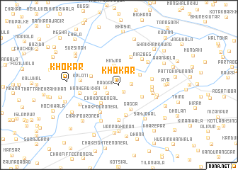 map of Khokar