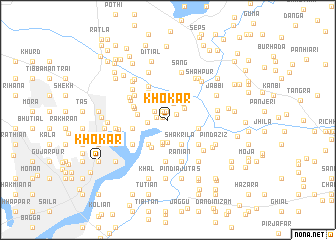 map of Khokar