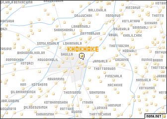 map of Khokhake