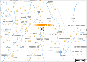 map of Khokhar Lahri