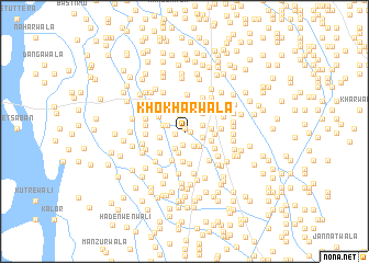 map of Khokharwāla