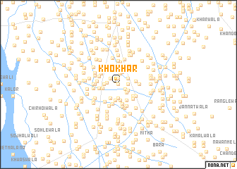 map of Khokhar