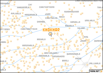 map of Khokhar