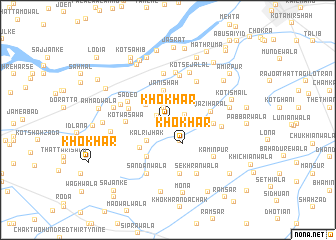 map of Khokhar