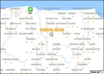 map of Khokhlakíai