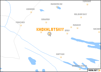 map of Khokhlatskiy