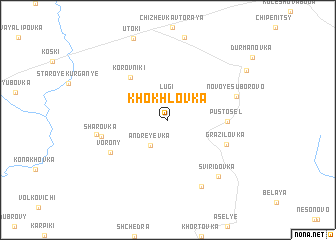 map of Khokhlovka