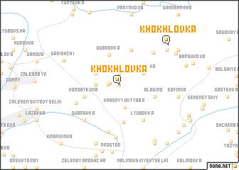 map of Khokhlovka
