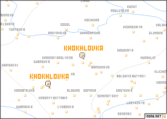 map of Khokhlovka