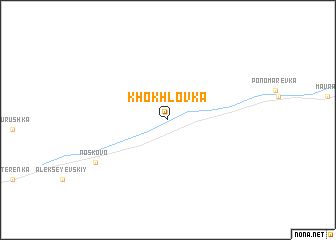 map of Khokhlovka