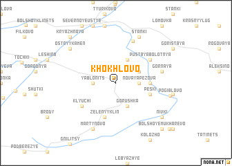 map of Khokhlovo