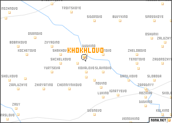 map of Khokhlovo