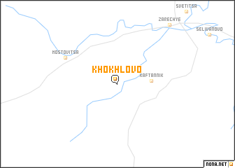 map of Khokhlovo