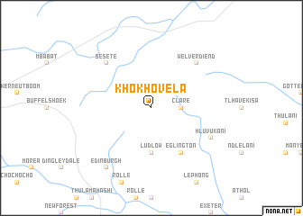 map of Khokhovela