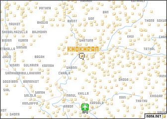 map of Khokhrān