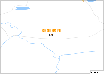 map of Khokhsyk