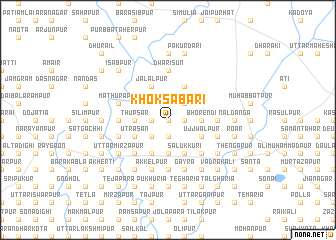 map of Khoksābāri