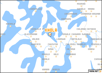 map of Khola