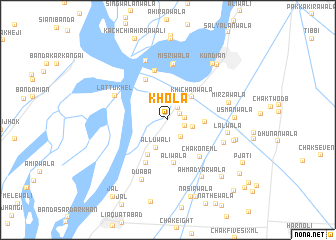 map of Khola