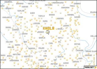 map of Khola