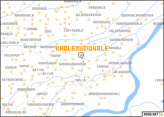 map of Khole Murīdwāle