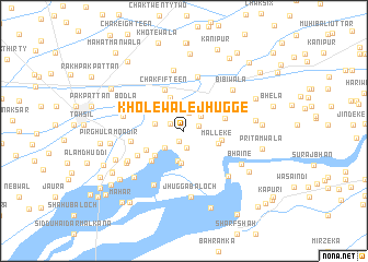 map of Kholewāle Jhugge