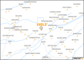 map of Khole