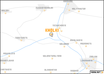 map of Kholki