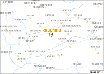 map of Kholmino