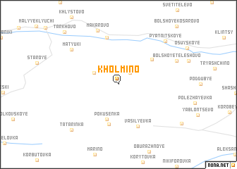 map of Kholmino