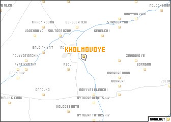 map of Kholmovoye