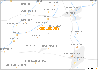 map of Kholmovoy