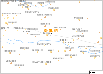 map of Kholmy