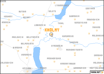 map of Kholmy