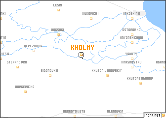 map of Kholmy