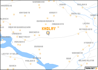 map of Kholmy