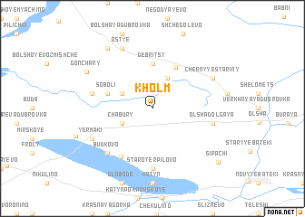 map of Kholm