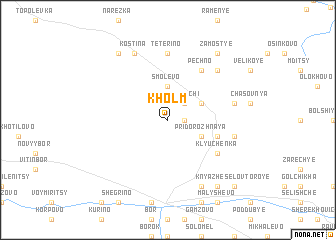 map of Kholm