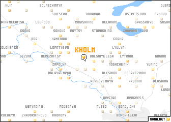 map of Kholm