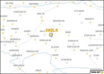 map of Kholm